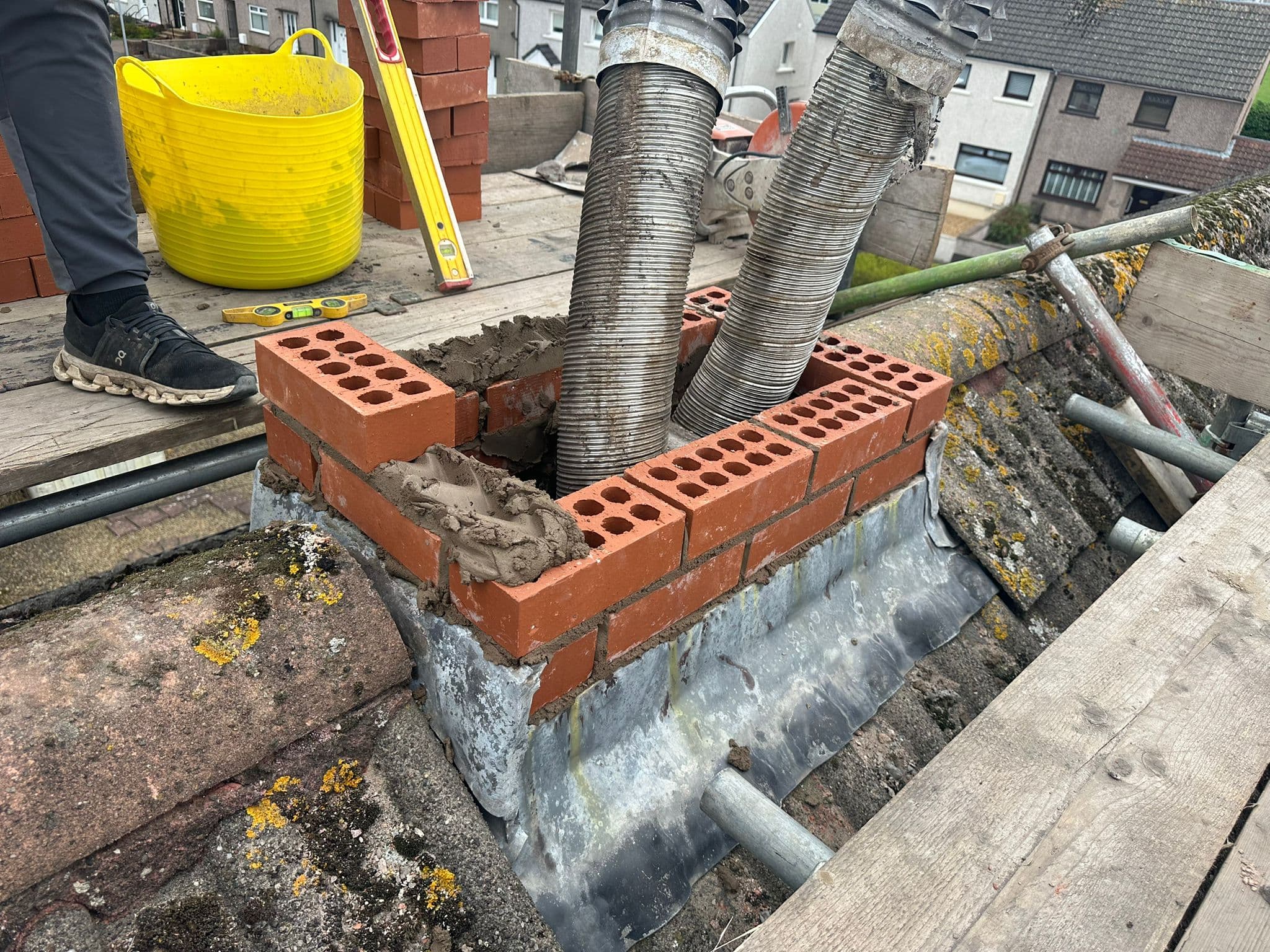 Chimney pointing in Keswick