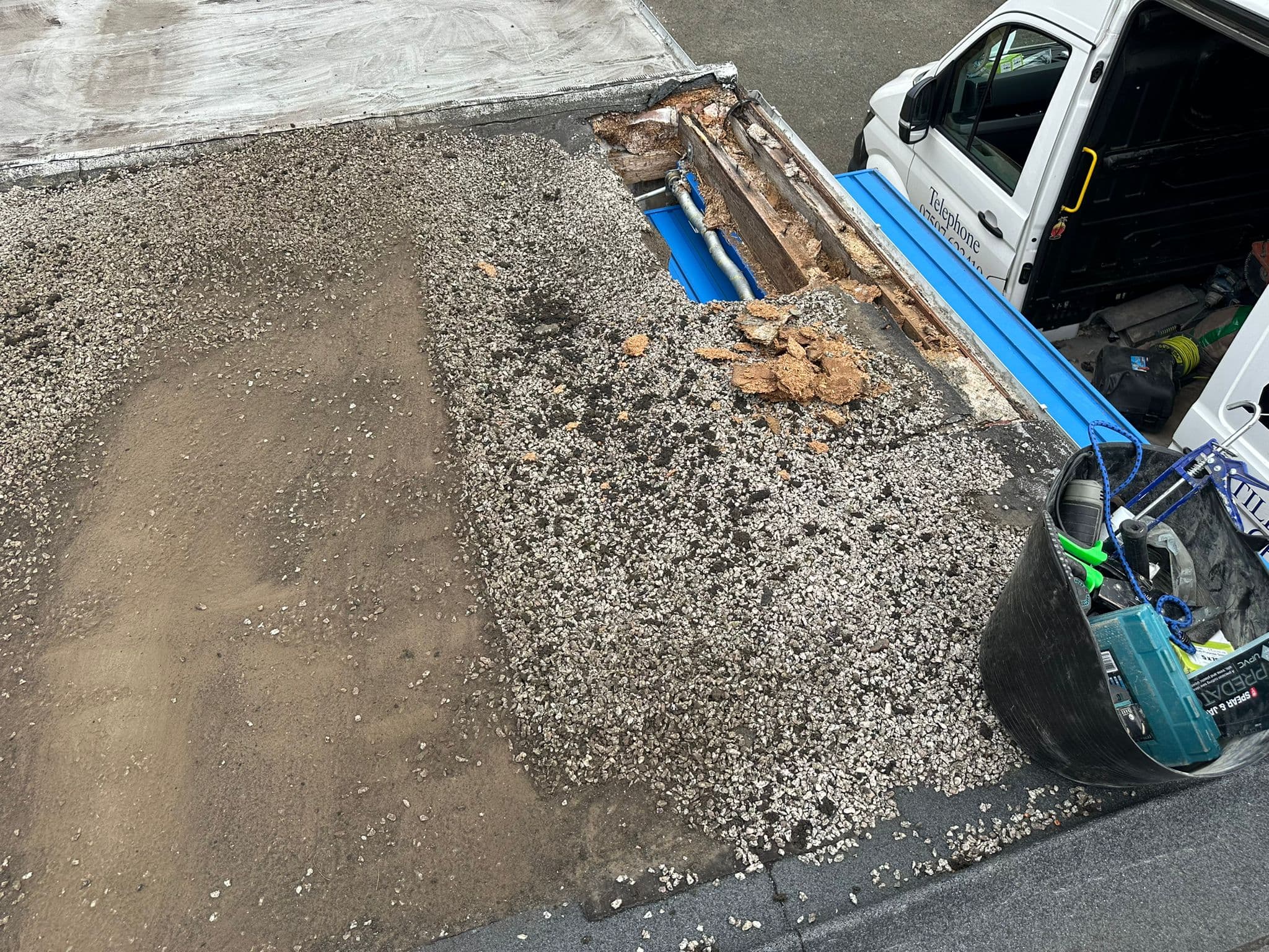 Stripping Old Roof
