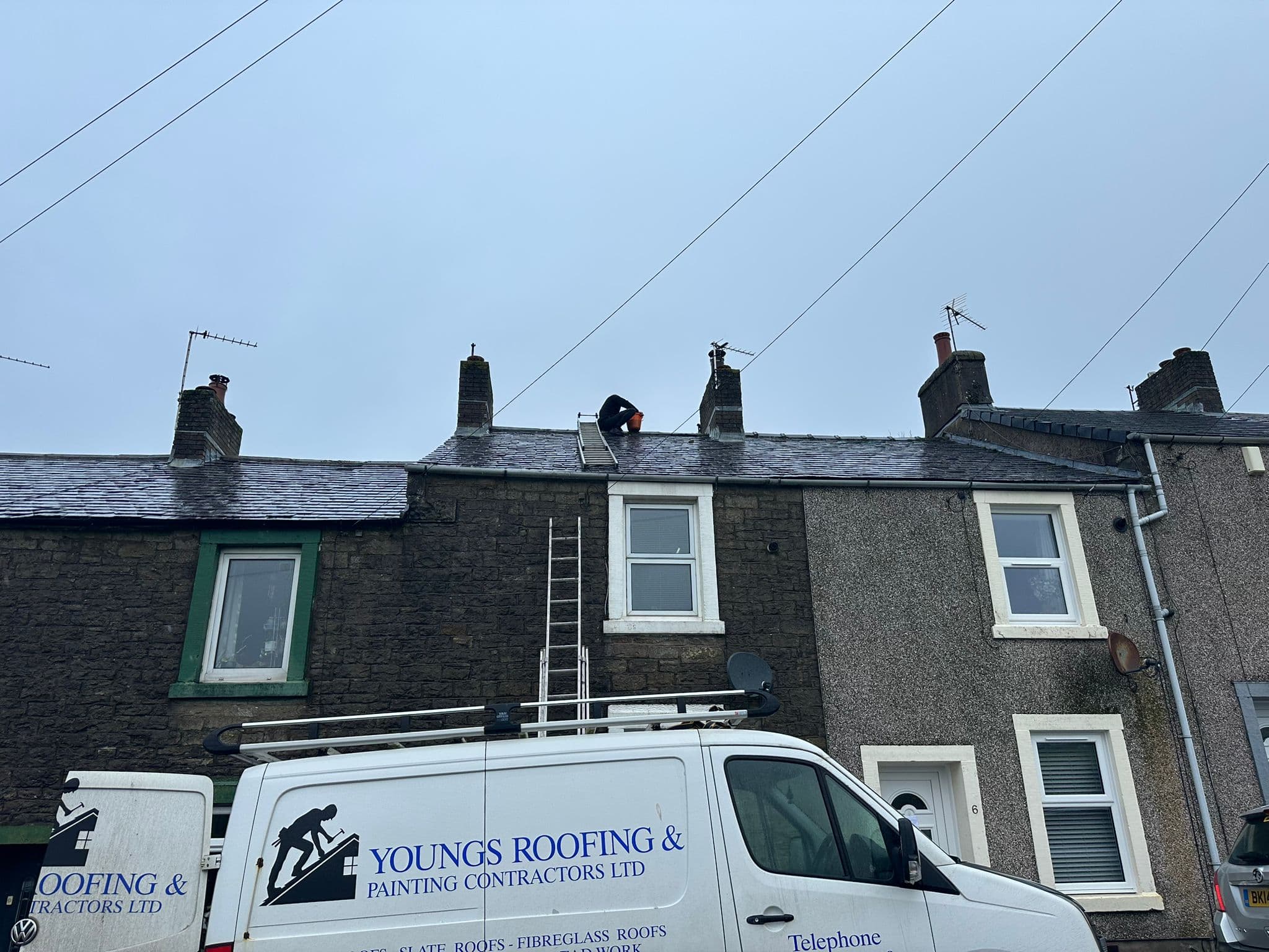 Professional roofing work in Cumbria